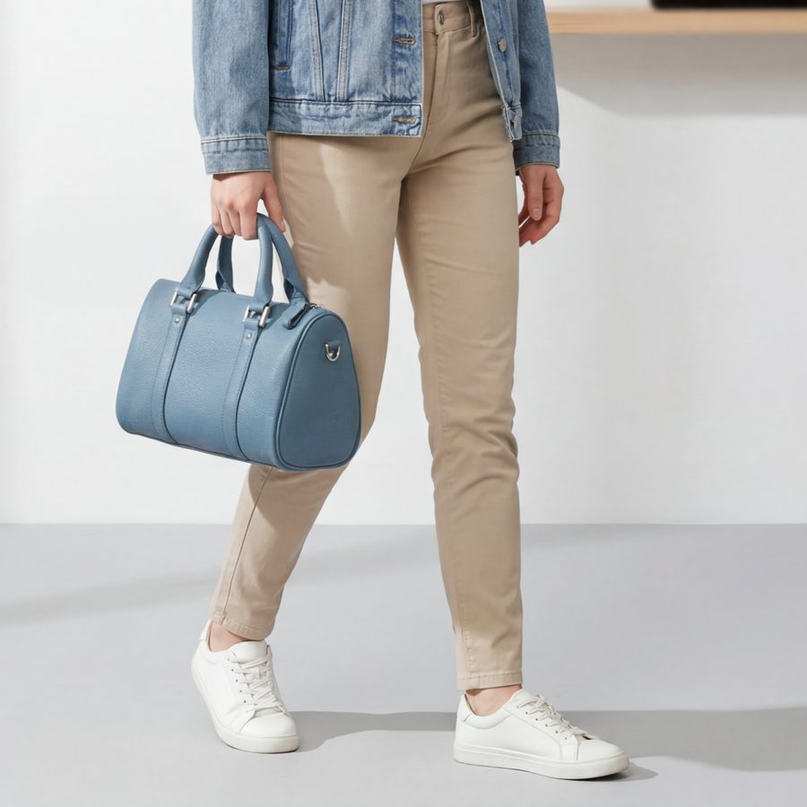 BR715/Emboss Mini BostonBag