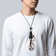 MS512/ Leather necklace(Glasses/Pen holder)