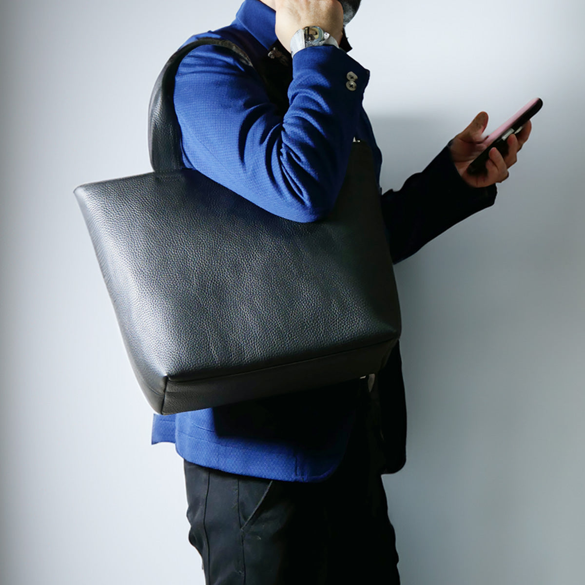 BR706/Emboss Topcover A4Tote